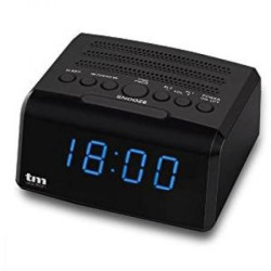 RADIO RELOJ DESPERTADOR TM RAR010  AURC USB CARGA