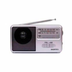 RADIO BOLSILLO AM/FM SANYO KS106 NEGRO