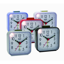 RELOJ DESPERTADOR ELCO EA14 SURTIDO