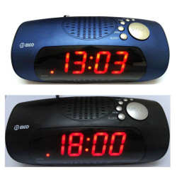 RADIO RELOJ DESPERTADOR ELCO PD133 TOMA AURICULAR