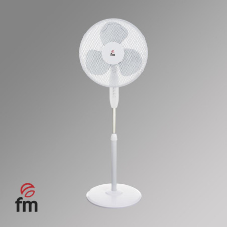 VENTILADOR DE PIE 40Cm FM VP40 Base Redonda 45W