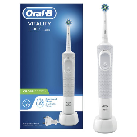 CEPILLO DENTAL ORAL-B D100 4131 BLANCO CROSSACTION