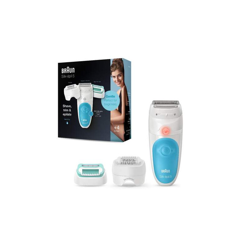 DEPILADORA BRAUN SIKEPIL SES5610 2VEL WET&DRY BAT