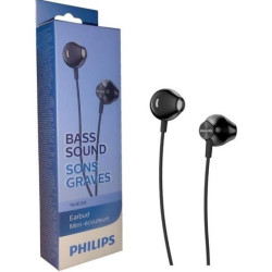 AURICULAR TIPO BOTON PHILIPS TAUE100BK