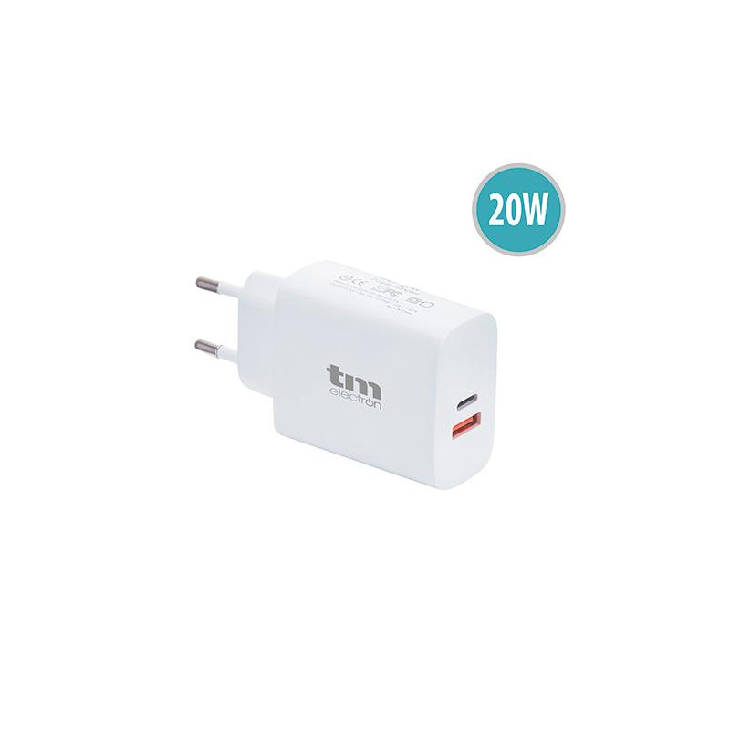 Alimentador carga USB   Tipo-C TM TMUAD116 20W