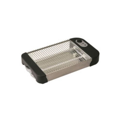 TOSTADOR PLANO COMELEC TP7012 NEGRO INOX 600W