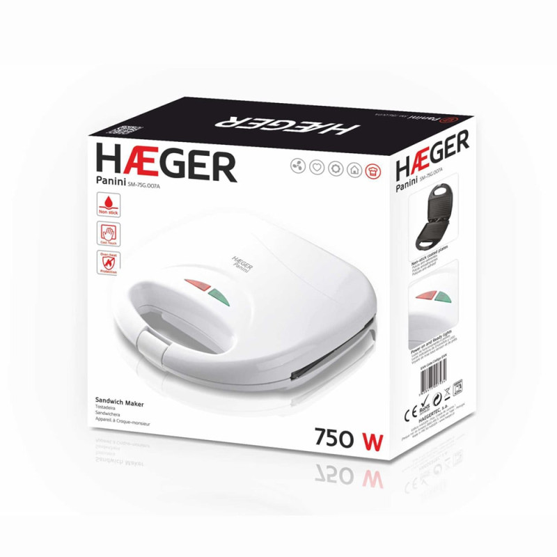 SANDWICHERA 2CAV HAEGER SM75G007A 750W