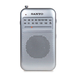 RADIO BOLSILLO AM/FM SANYO KS113 PLATA