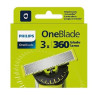 CONJUNTO CORTANTE PHILIPS ONE BLADE QP430 50  x3